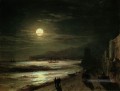 nuit de lune 1885 Romantique Ivan Aivazovsky russe